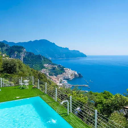 Esclusiva Con Piscina Privata Su Amalfi
